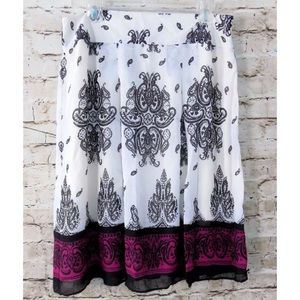 Mason Thomas A Line Skirt